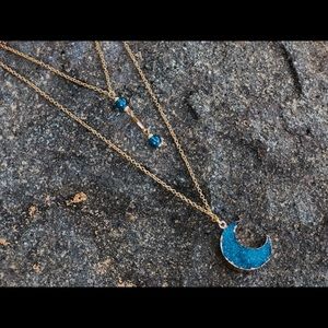 ✨🌑Saphire Necklace🌑✨